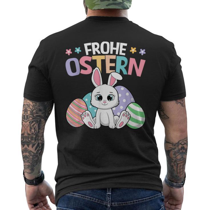 Frohe Ostern Bunny Easter Bunny T-Shirt mit Rückendruck