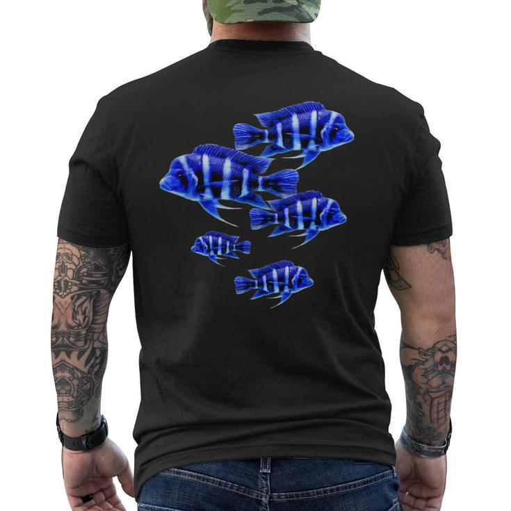 Frontosa Cichlid Large T-Shirt mit Rückendruck