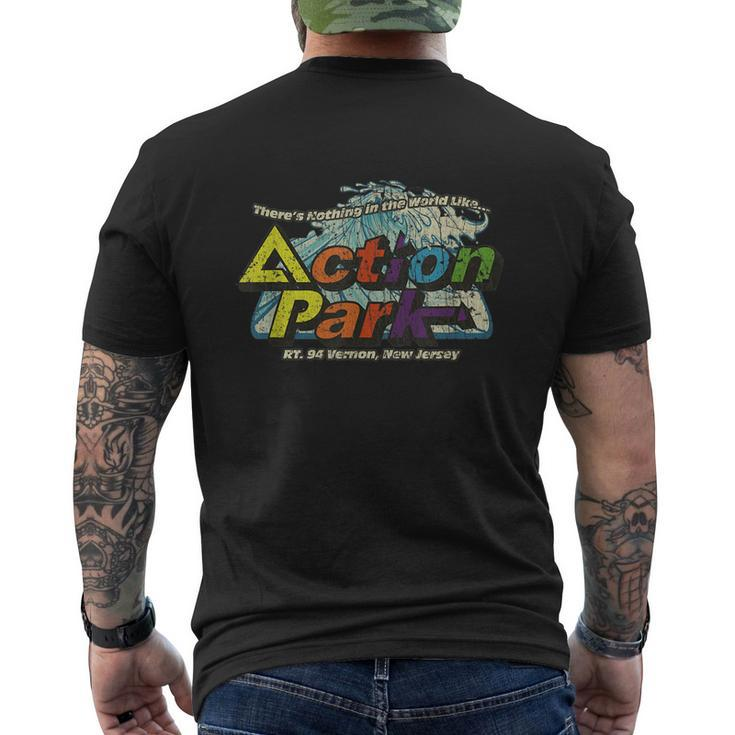 Action Park New Jersey 1978 Vintage V3 Mens Back Print T-shirt