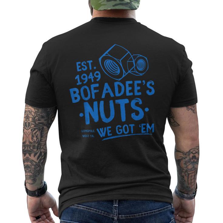 Bofadees Nuts We Got 'Em Men Women Men's T-shirt Back Print