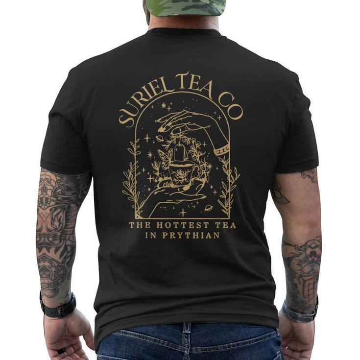 Book Lover Suriel Tea Co The Hottest Tea In Prythian Men's T-shirt Back Print