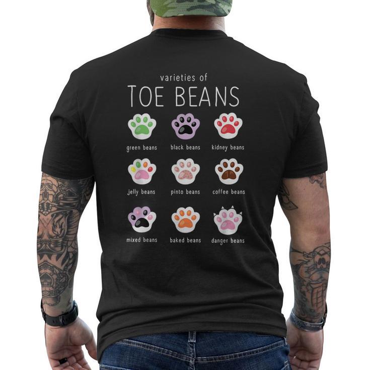 Cat Lover Toe Beans Men's T-shirt Back Print