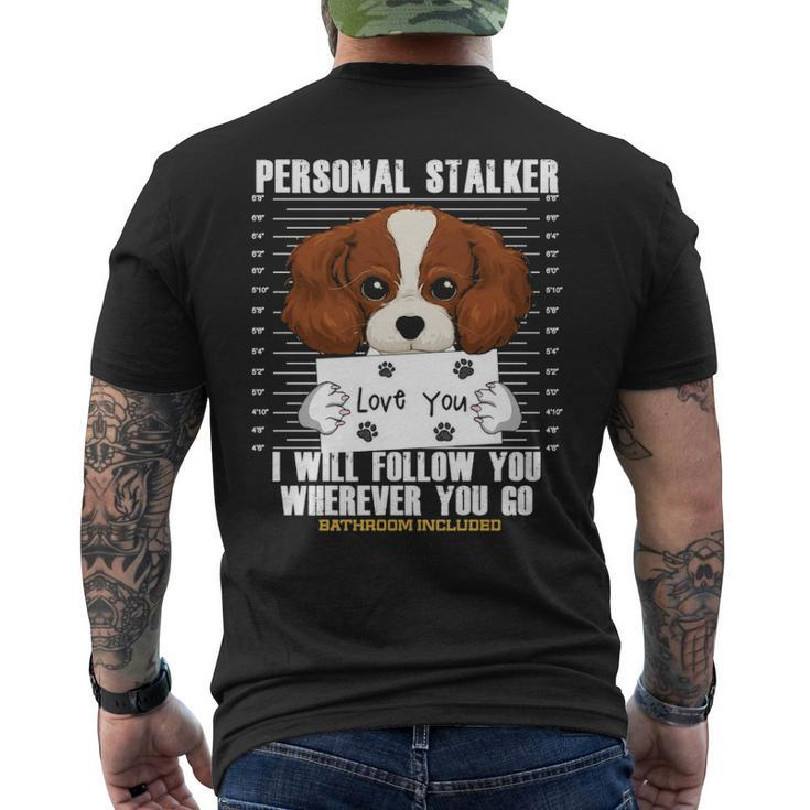 Cavalier King Charles Spaniel For Dog Lovers Men's T-shirt Back Print