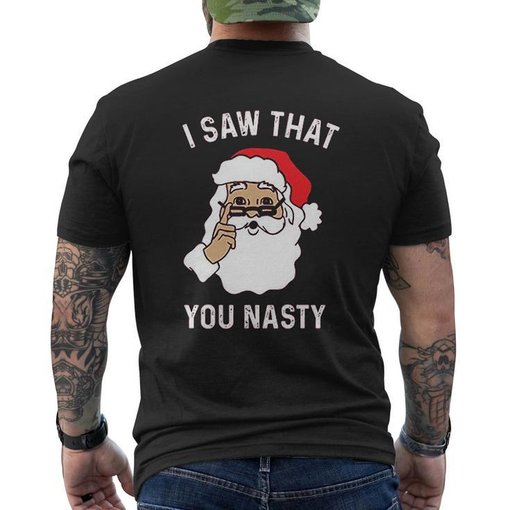 Christmas Festive Christmas Mens Back Print T-shirt
