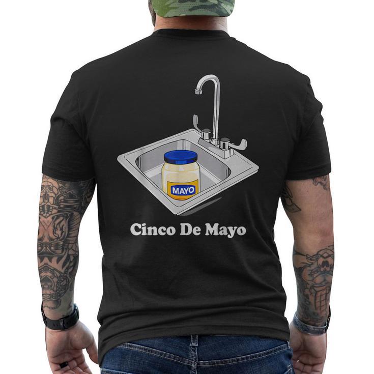 Cinco De Mayo Sinko Mexican Sink Mayonnaise 5Th May Men's T-shirt Back Print