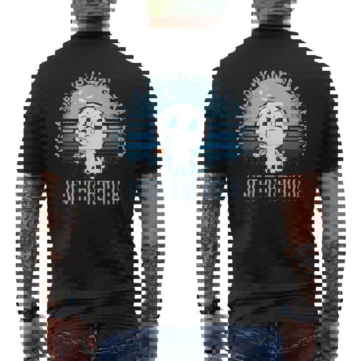 Dad Thanks For Coming Back When You Went To Get Milk Men's T-shirt Back Print