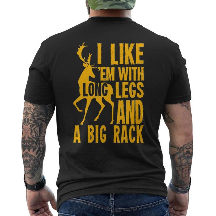 Deer Hunting Quote For Hunters Men's T-shirt Back Print