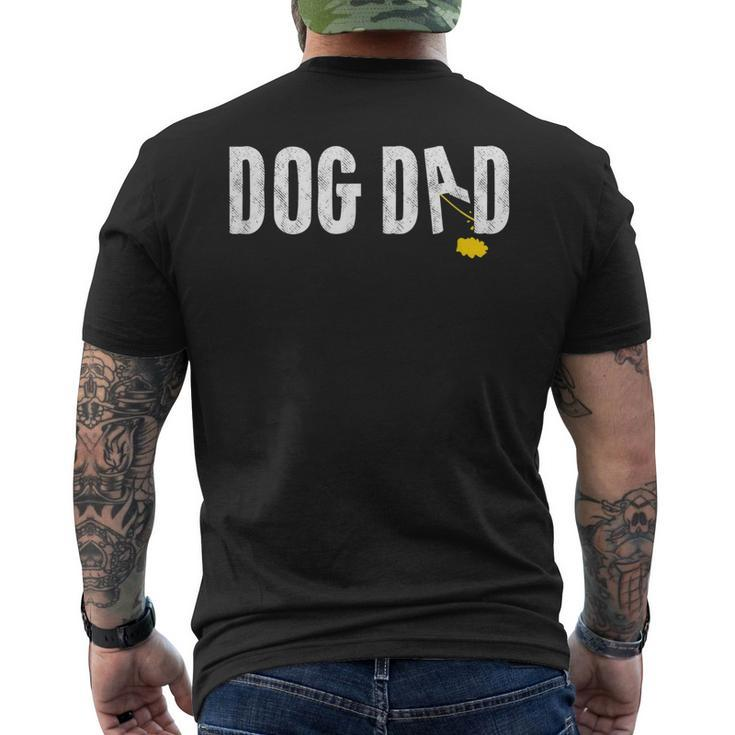 Dog Dad Dog Daddy Mens Back Print T-shirt