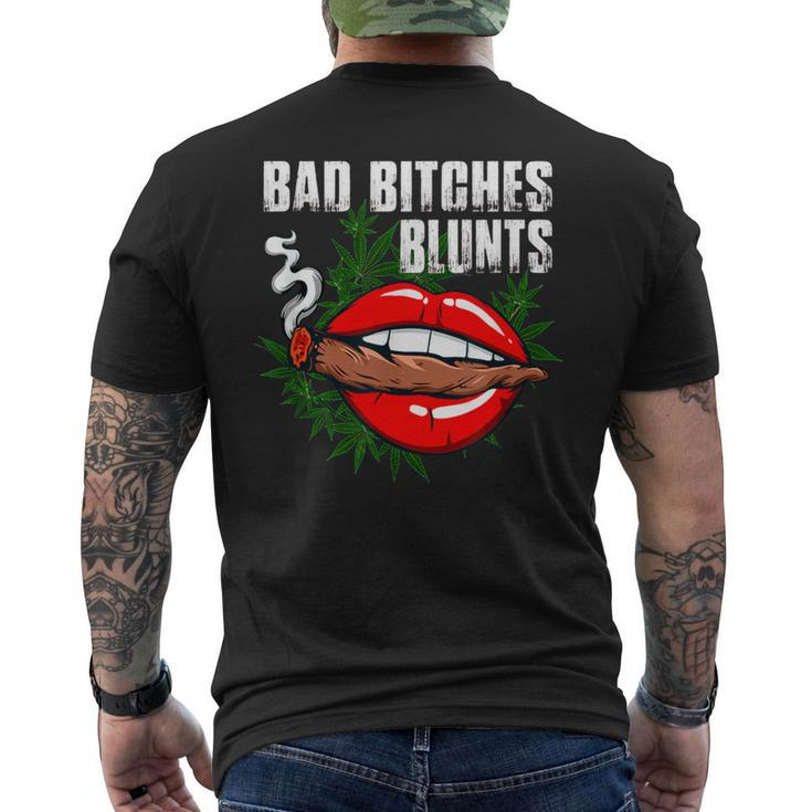 Marijuana Weed 420 Weed Sexy Lips Cannabis Marijuana Men's T-shirt Back Print