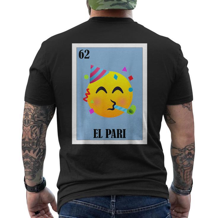 Mexican El Pari Men's T-shirt Back Print