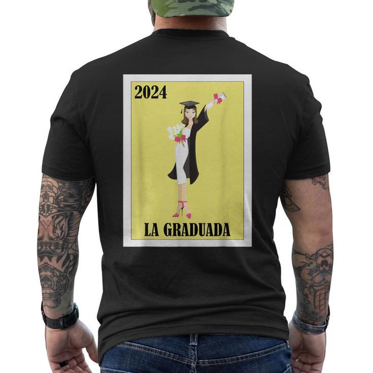 Mexican For Graduation La Graduada 2024 Men's T-shirt Back Print