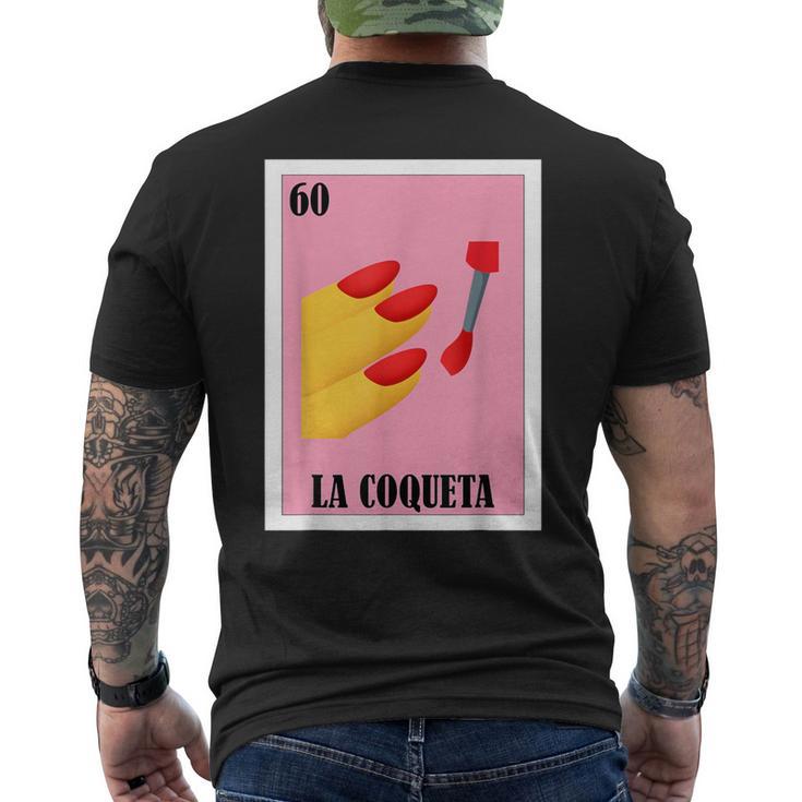 Mexican La Coqueta Men's T-shirt Back Print