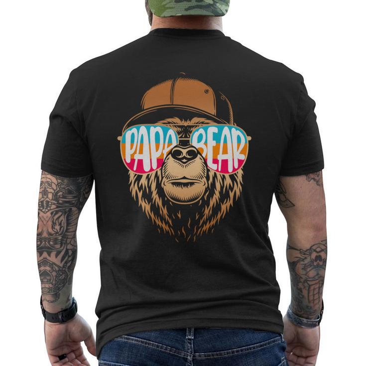 Papa Bearatertag Für Papa Der Lustige Papa Bear Sagt T-Shirt mit Rückendruck