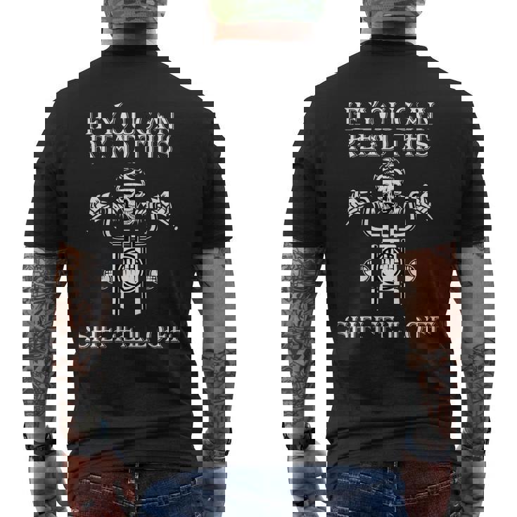 Mens If You Can Read This She Fell Off Moto Shirt