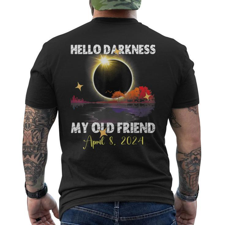 Solare Eclipse 2024 For April 8 2024 Solar Eclips Men's T-shirt Back Print