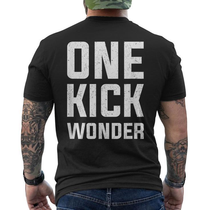 Team Kickball One Kick Wonder Men's T-shirt Back Print