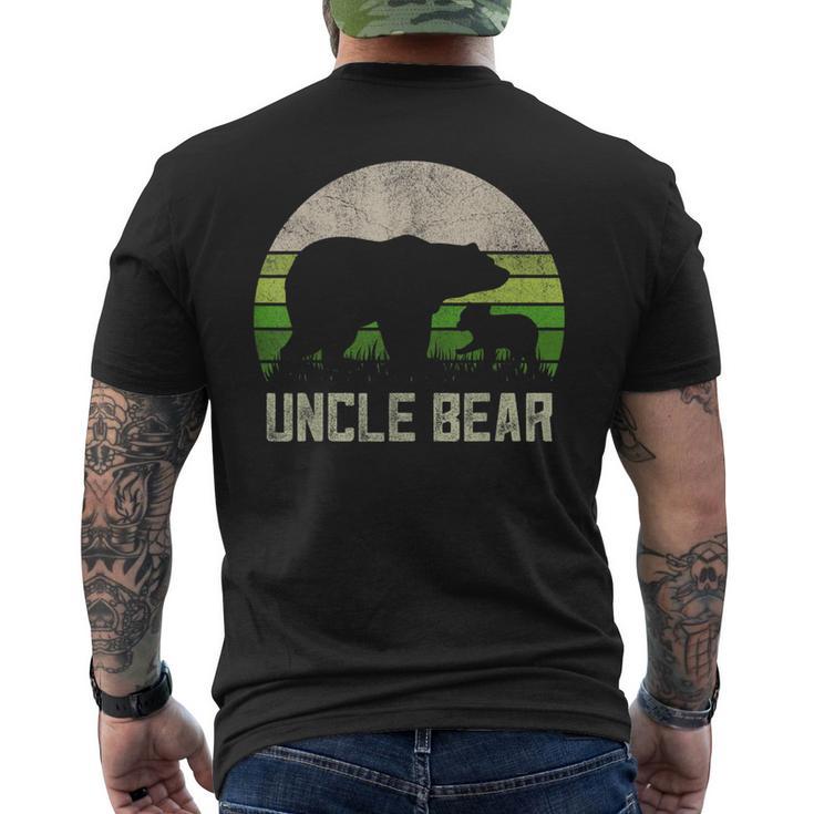 Uncle Bear From Niece & Nephew 1 Cub Vintage Men's T-shirt Back Print