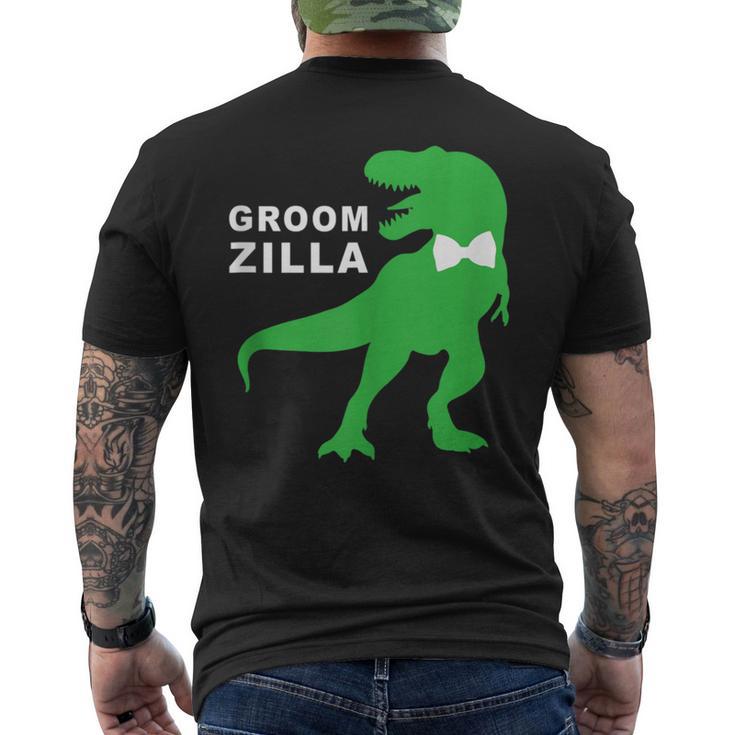 Wedding Groomzilla Groom Men's T-shirt Back Print