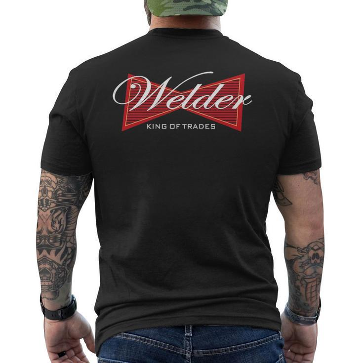 Welder King Of Trades Men's T-shirt Back Print