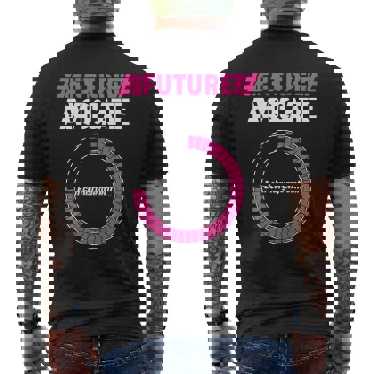 Future Avocate Études Profession Métier Droit Justice T-shirt imprimé au dos
