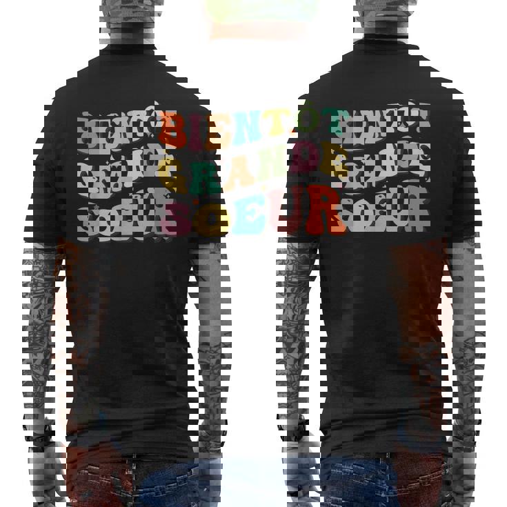 Future Grande Soeur Jeais Etre Grande Soeur Camiseta Hombre Estampado Espalda