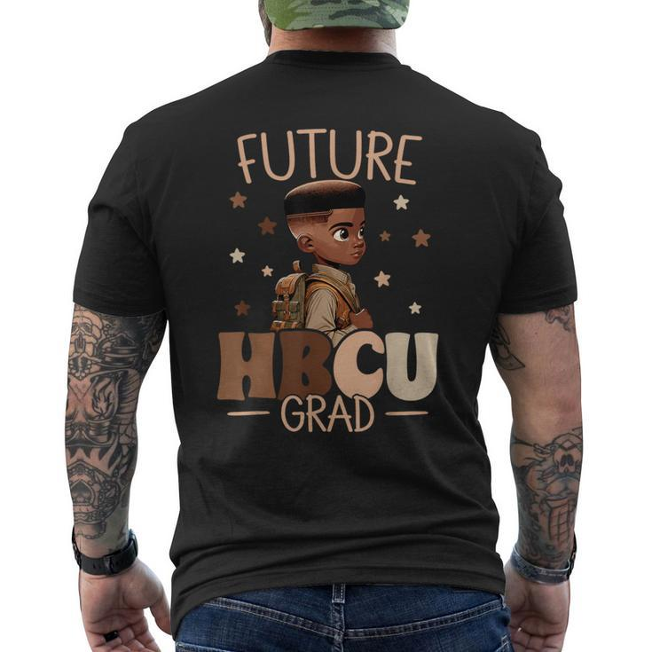 Future Hbcu Grad History Black Boy Graduation Hbcu Men's T-shirt Back Print