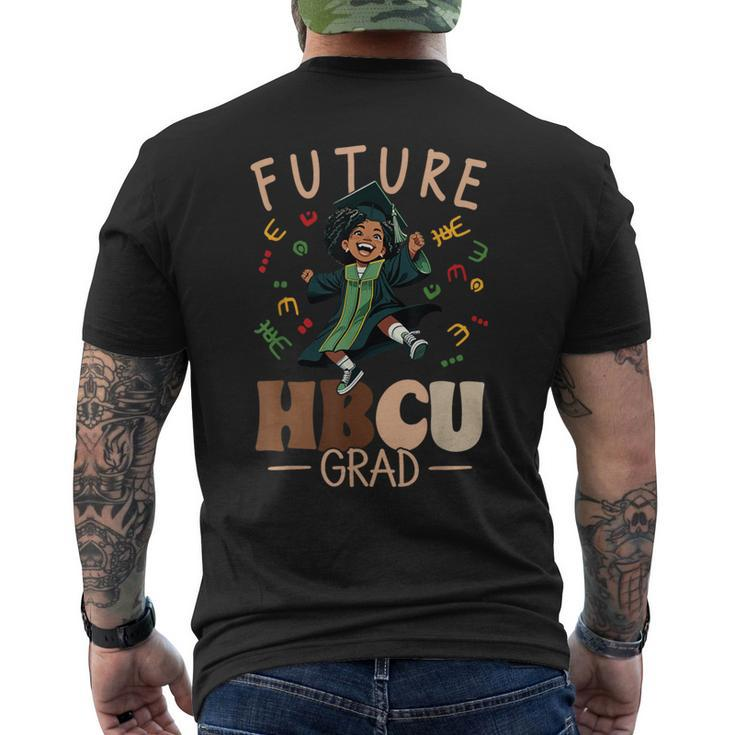 Future Hbcu Grad History Black Graduation Hbcu Men's T-shirt Back Print