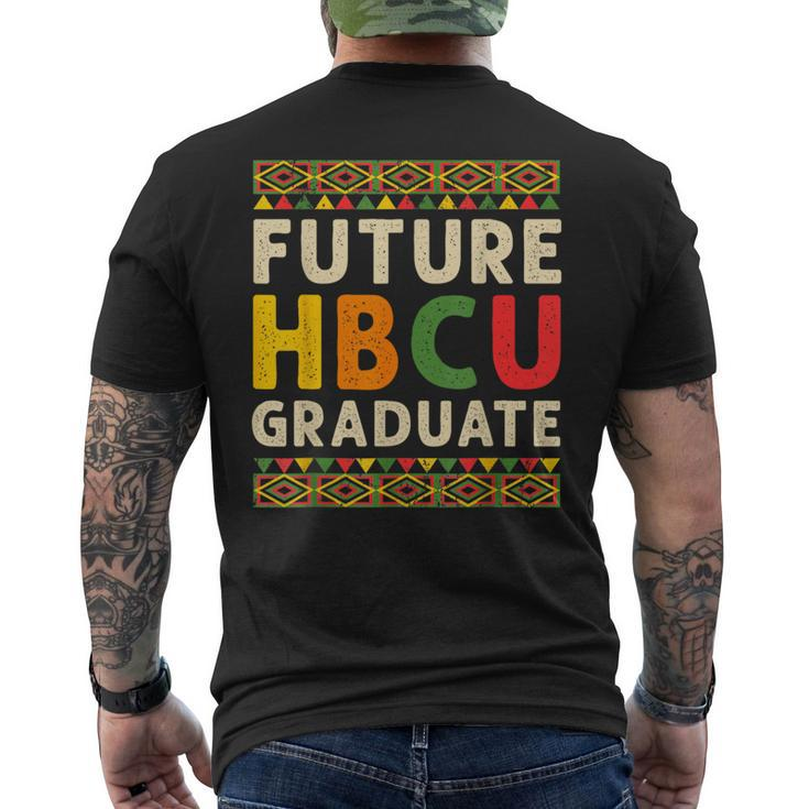 Future Hbcu Graduate Black College Graduation Student Grad Men's T-shirt Back Print