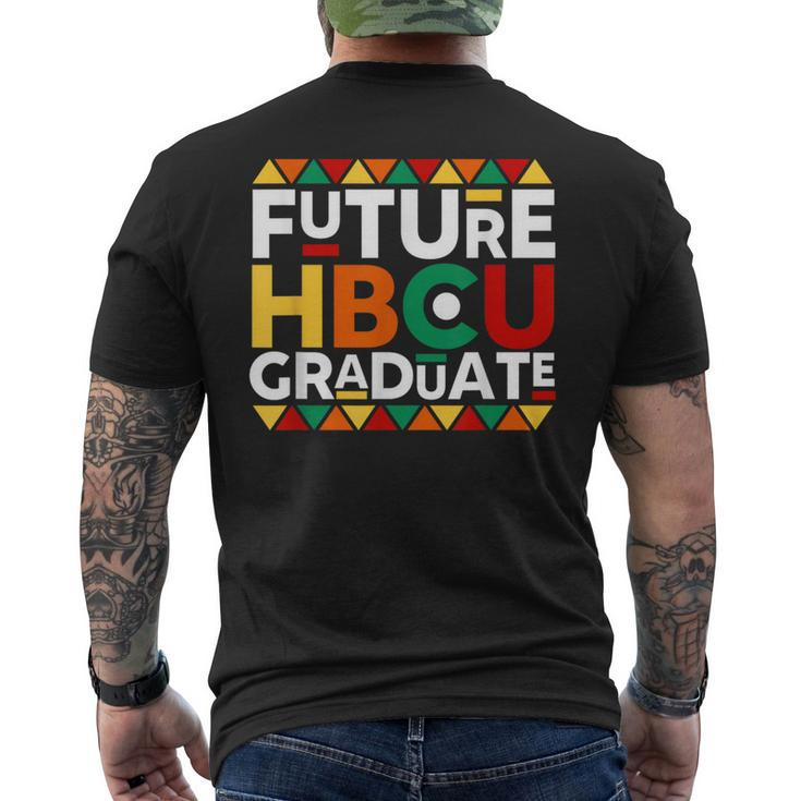 Future Hbcu Graduate Historical Black College Alumni Men's T-shirt Back Print