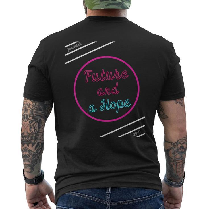 Future And Hope Men's T-shirt Back Print