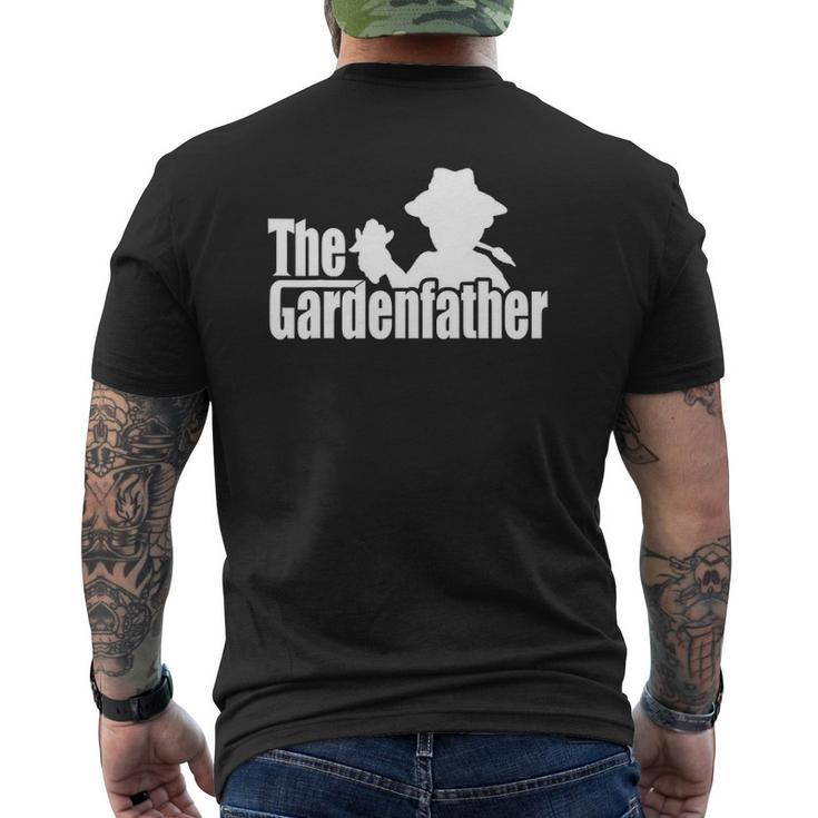 The Gardenfather Gardening Father's Day Mens Back Print T-shirt