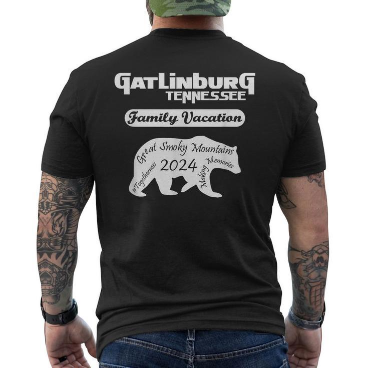 Gatlinburg Family Vacation 2024 Gatlinburg Tennessee Vacay 3 Men's T-shirt Back Print