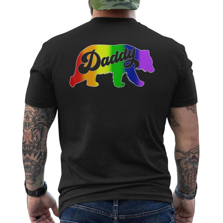 Gay Bear Passendes Gay-Paar- Lustiges Papa- T-Shirt mit Rückendruck