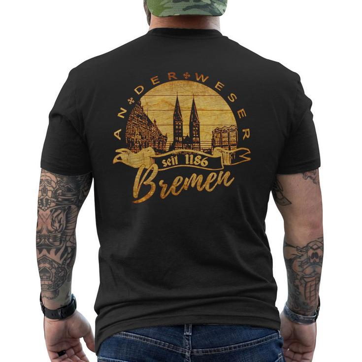 Souvenir Bremen T-Shirt mit Rückendruck