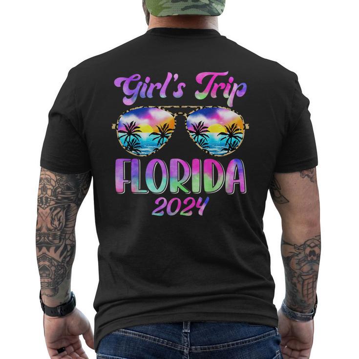 Girl’S Trip Florida 2024 Summer Beach Weekend Vacation Women Men's T-shirt Back Print