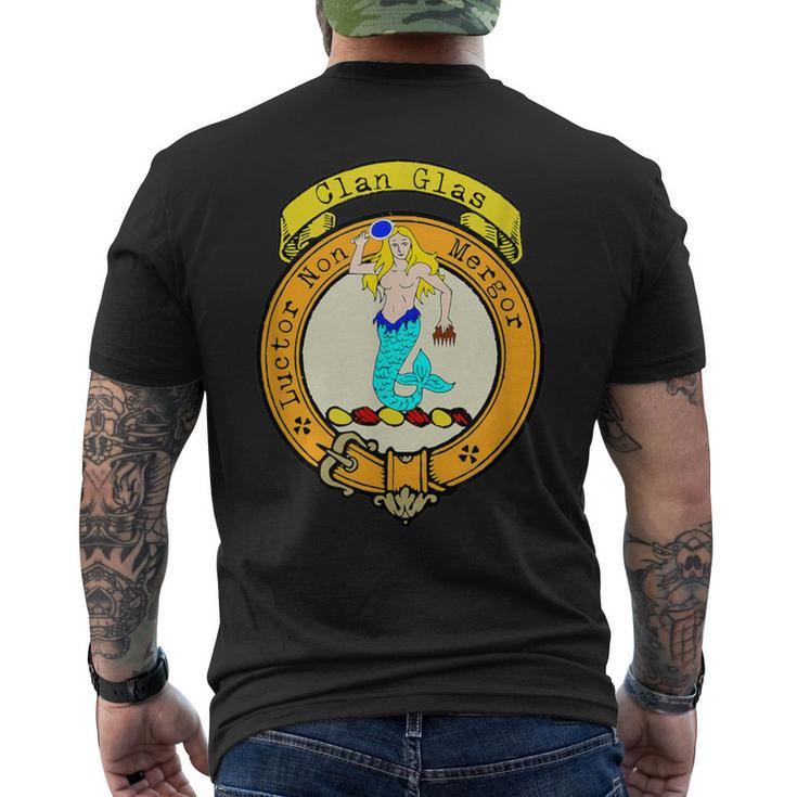 Glas Clan Scottish Crest Men's T-shirt Back Print