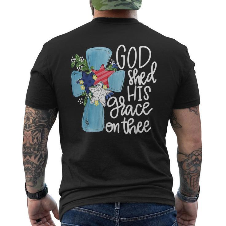 God Shed His Grace On Thee Men's T-shirt Back Print