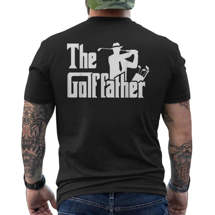 The Golf Father Quote For Golfers Men's T-shirt Back Print