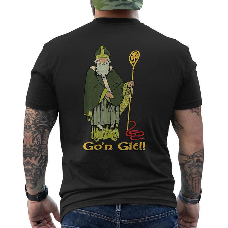 Go'n Git Saint Patrick Day Men's T-shirt Back Print
