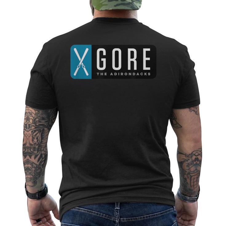 Gore Mountain Ski Men's T-shirt Back Print