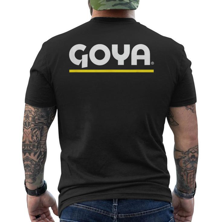 Goya Logo Men's T-shirt Back Print