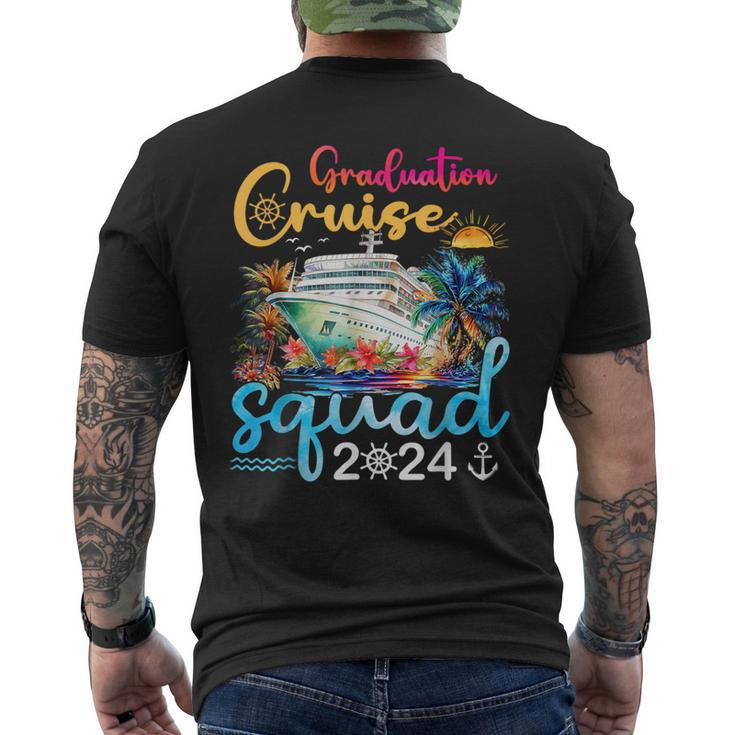 Graduation Cruise Squad Cruising Graduation 2024 Men's T-shirt Back Print