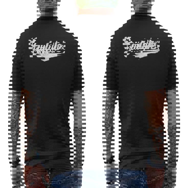 Grandfather Father's Day Grandfather Men's T-shirt Back Print