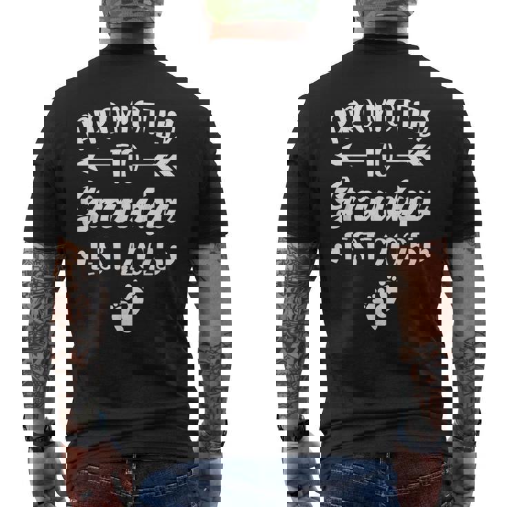 Grandpa Est 2025 For Father's Day Soon To Be Grandpa 2025 Men's T-shirt Back Print