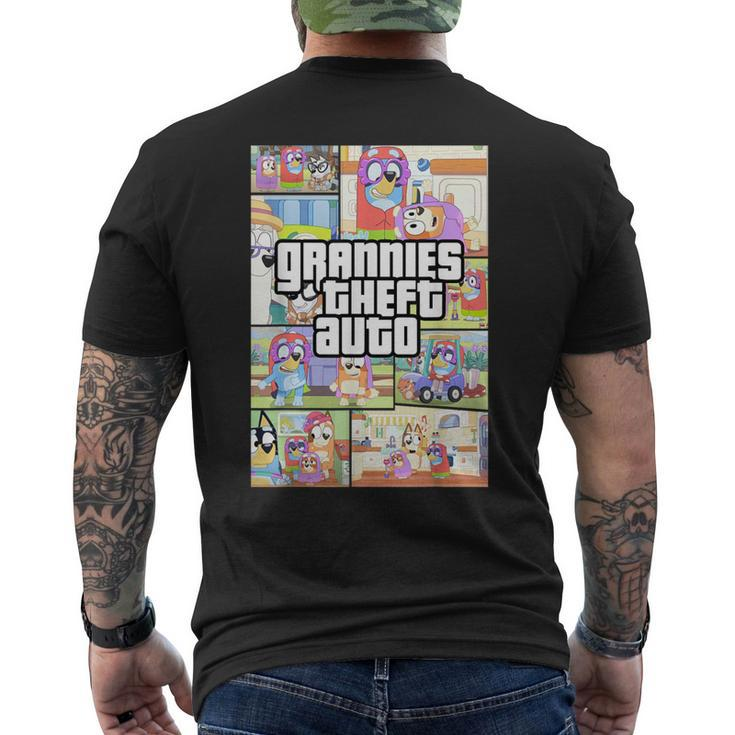 Grannies Theft Auto Men's T-shirt Back Print