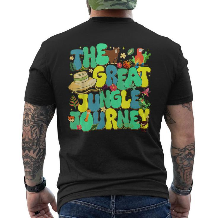 The Great Jungle Journey Vbs 2024 Summer Bible Camp Men's T-shirt Back Print