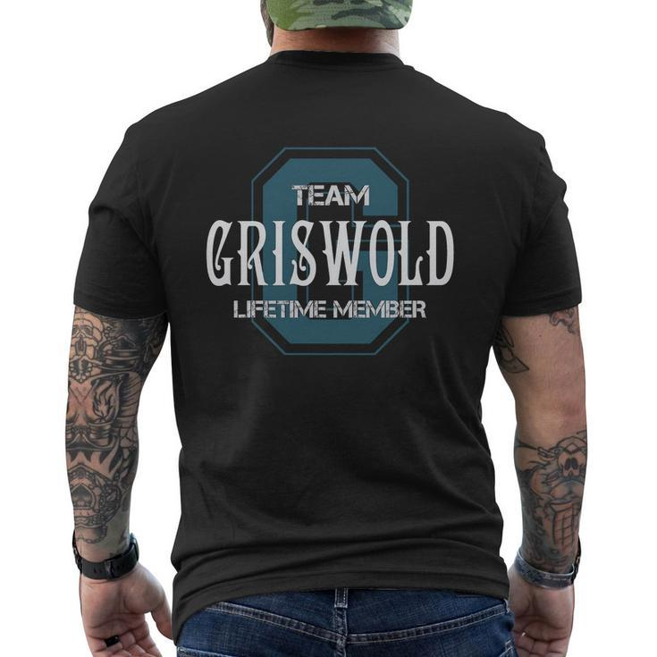 Griswold Shirts Team Griswold Lifetime Member Name Shirts Mens Back Print T-shirt