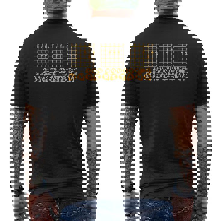 Guitar Dad 01 Men's T-shirt Back Print