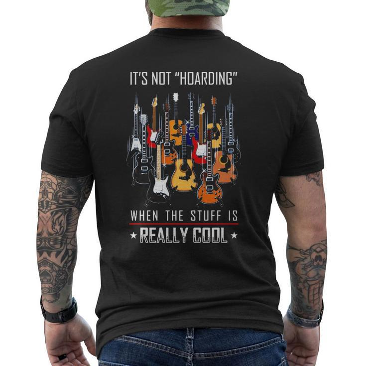 Guitar Hording Men's T-shirt Back Print