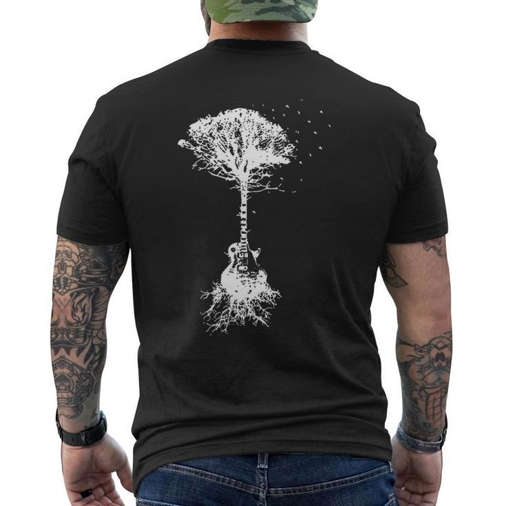 Guitar Tree Men's T-shirt Back Print